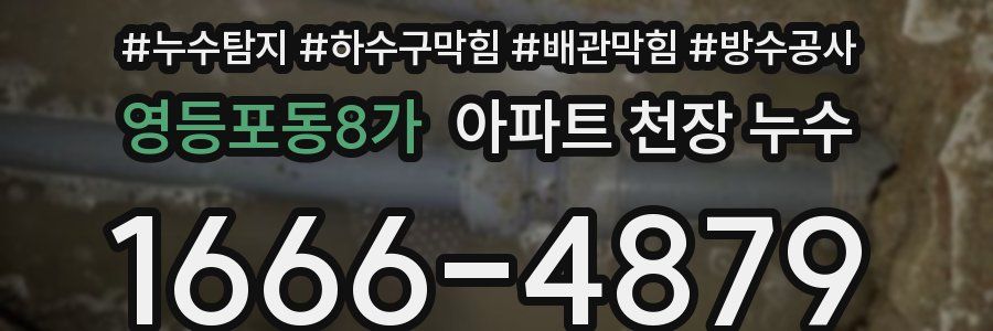 영등포동8가 아파트 천장 누수