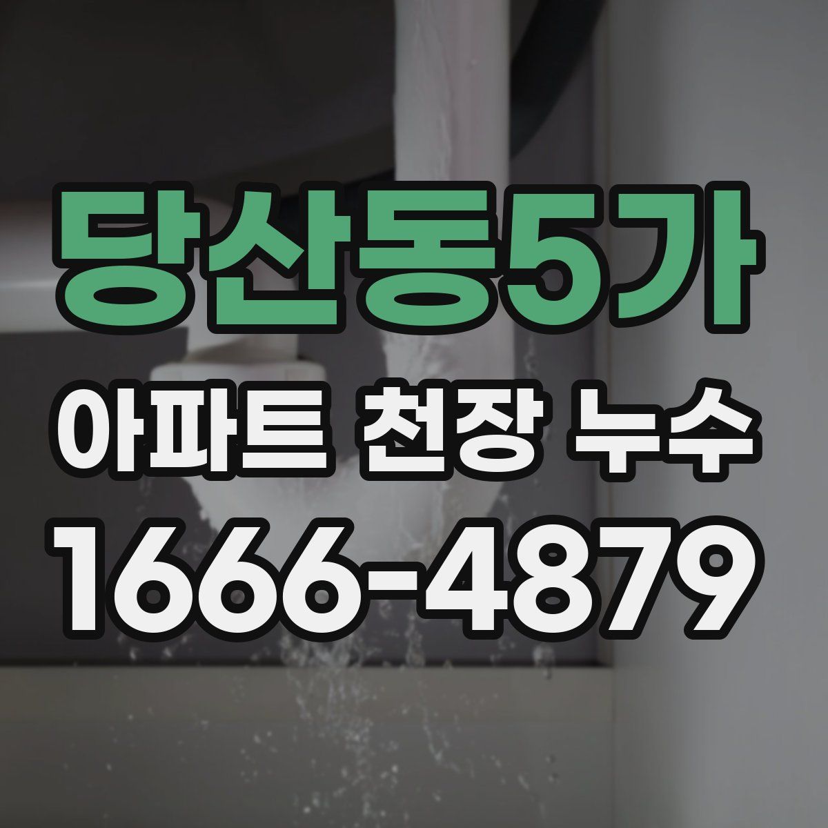 당산동5가 아파트 천장 누수