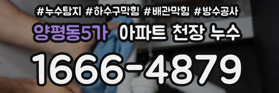 양평동5가 아파트 천장 누수