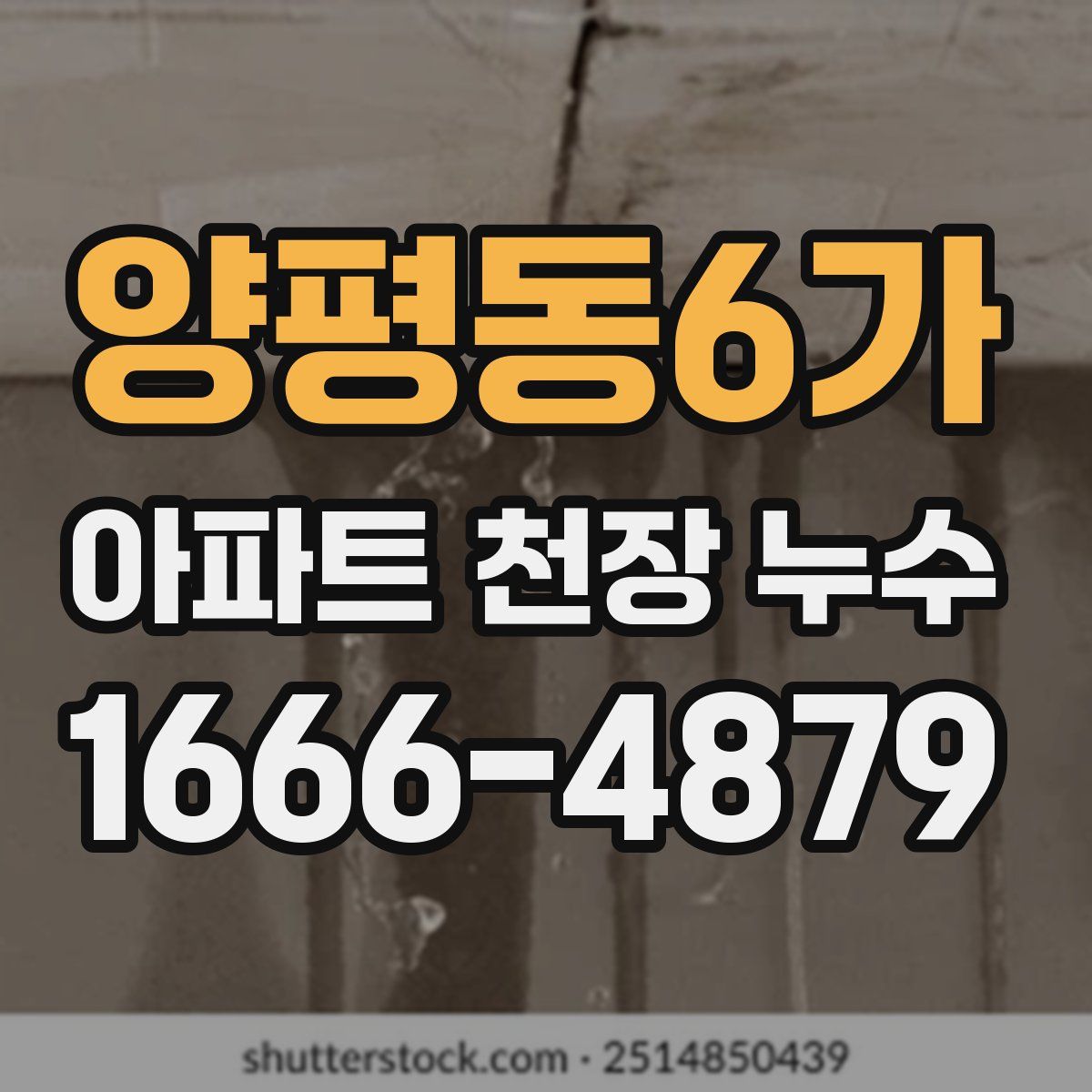 양평동6가 아파트 천장 누수