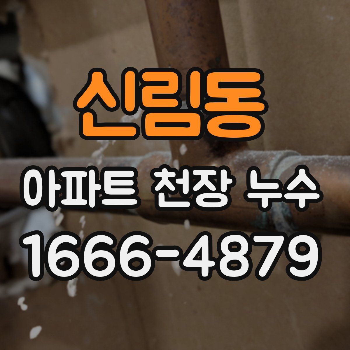 신림동 아파트 천장 누수