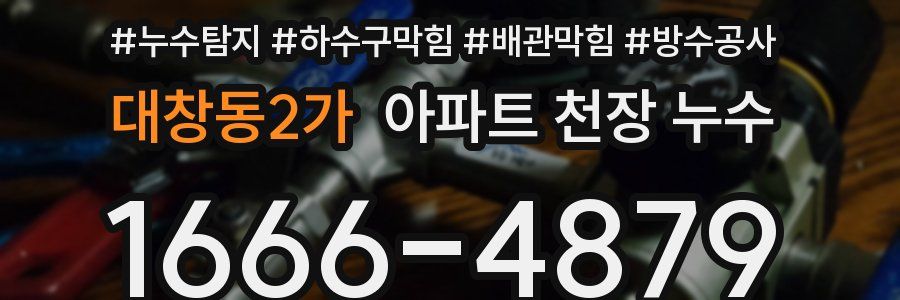 대창동2가 아파트 천장 누수