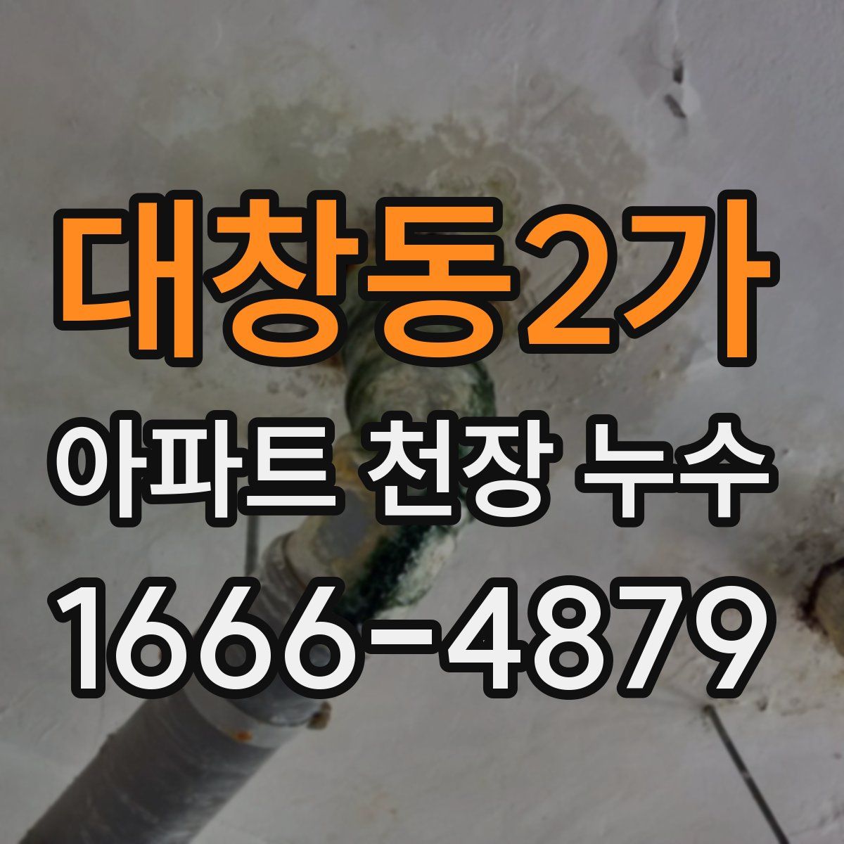 대창동2가 아파트 천장 누수