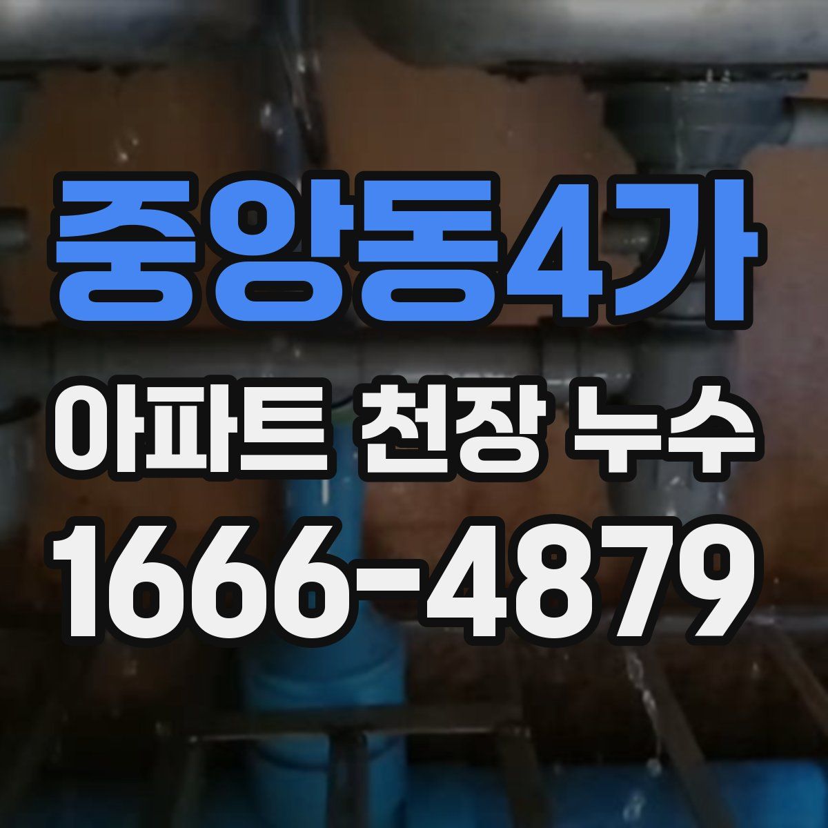 중앙동4가 아파트 천장 누수