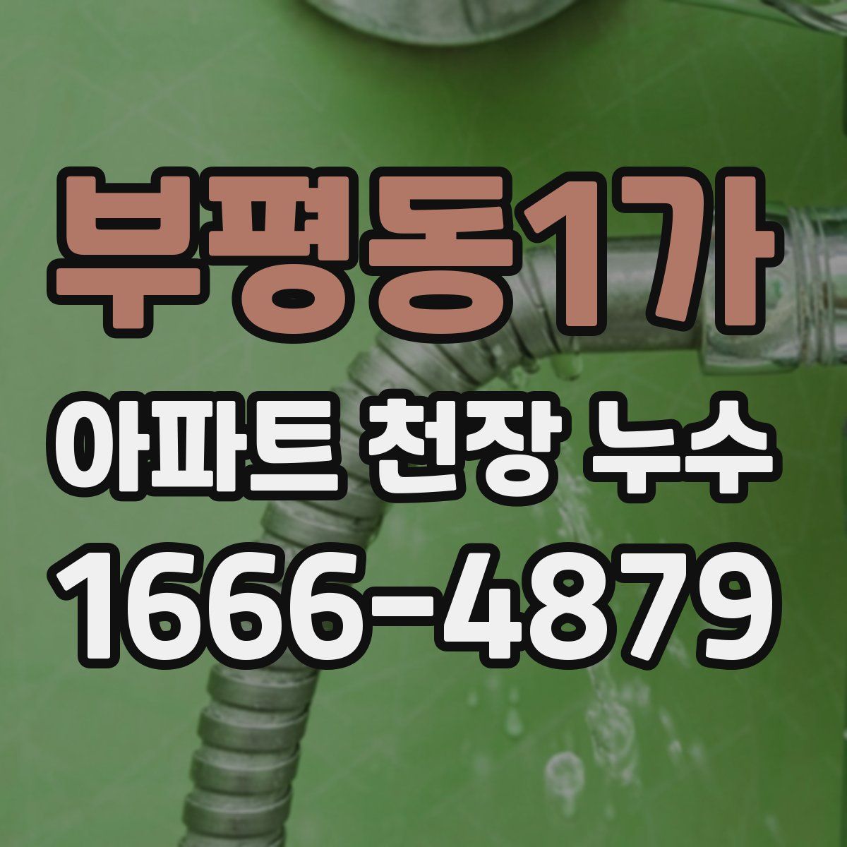 부평동1가 아파트 천장 누수