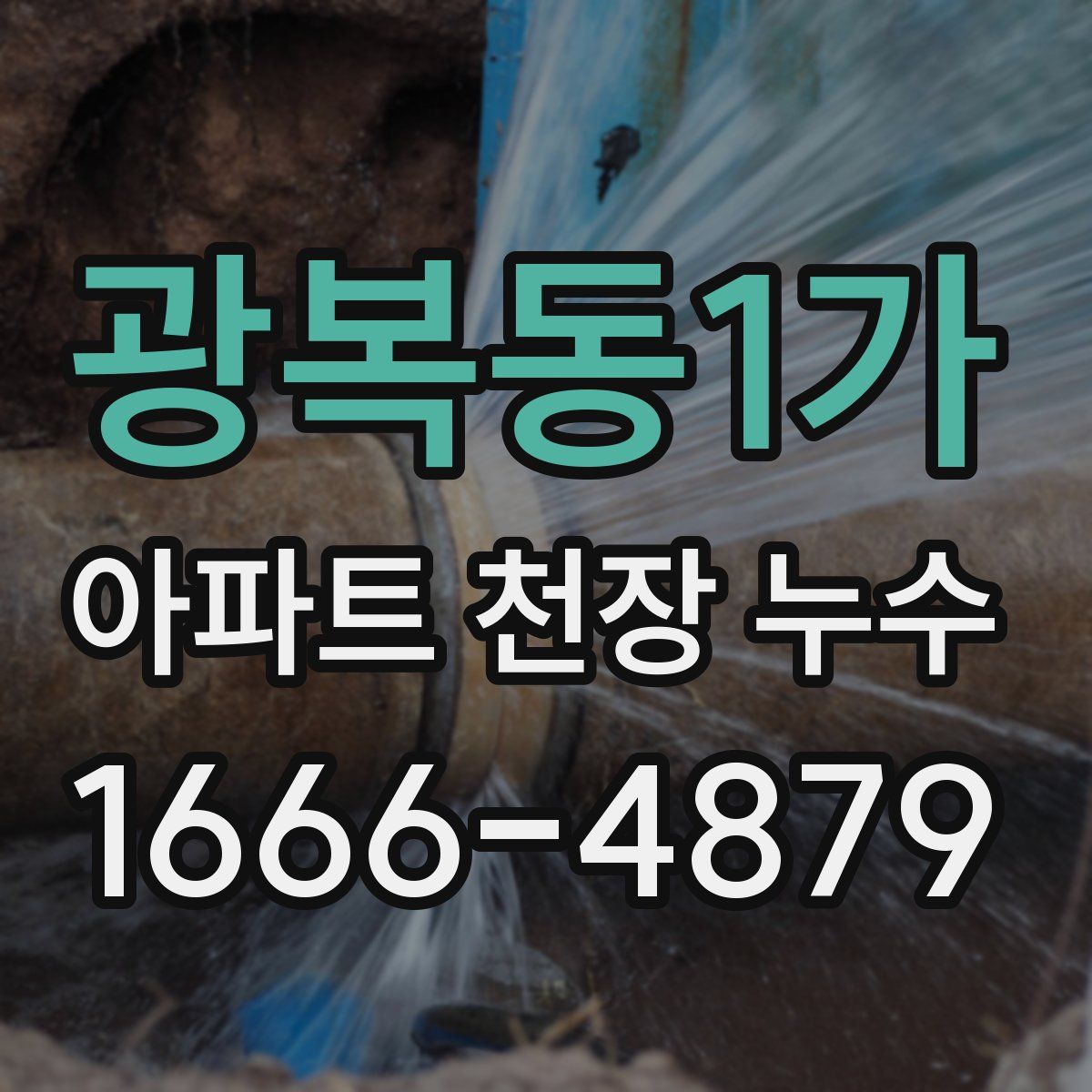 광복동1가 아파트 천장 누수