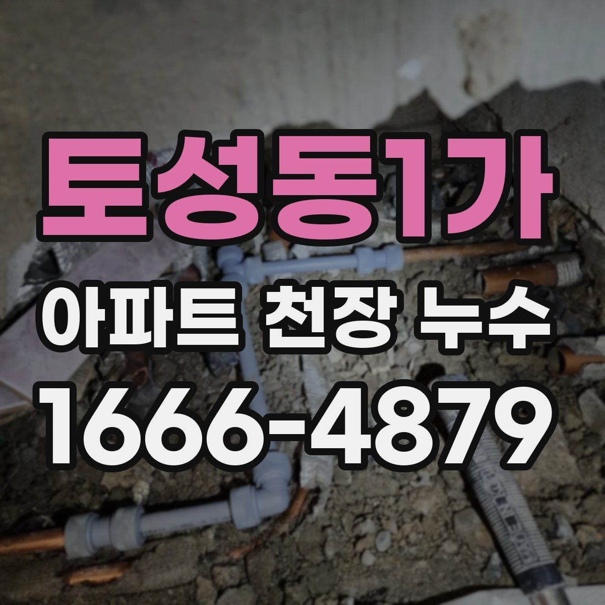 토성동1가 아파트 천장 누수
