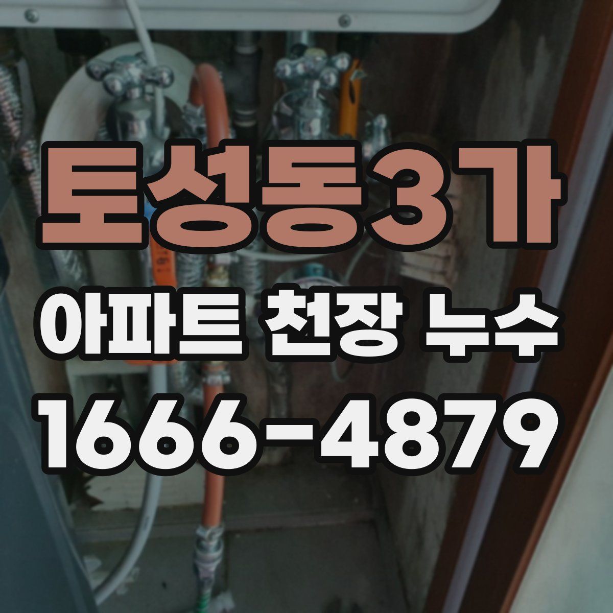 토성동3가 아파트 천장 누수