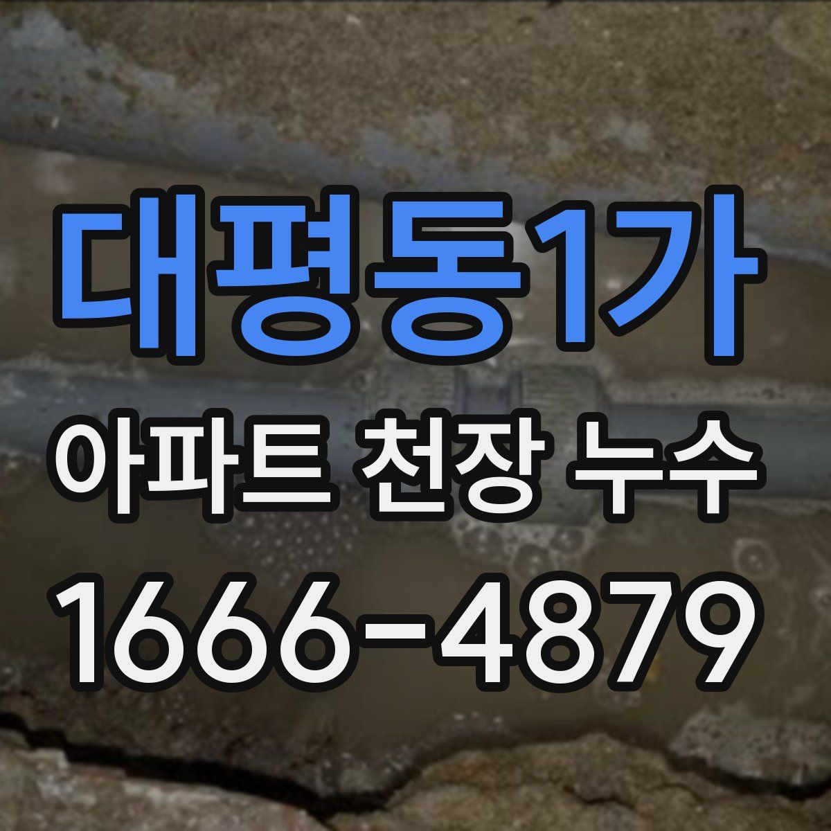 대평동1가 아파트 천장 누수