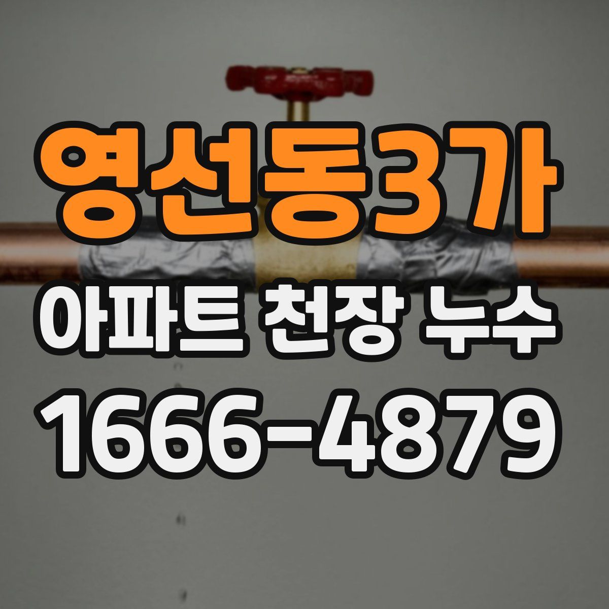 영선동3가 아파트 천장 누수