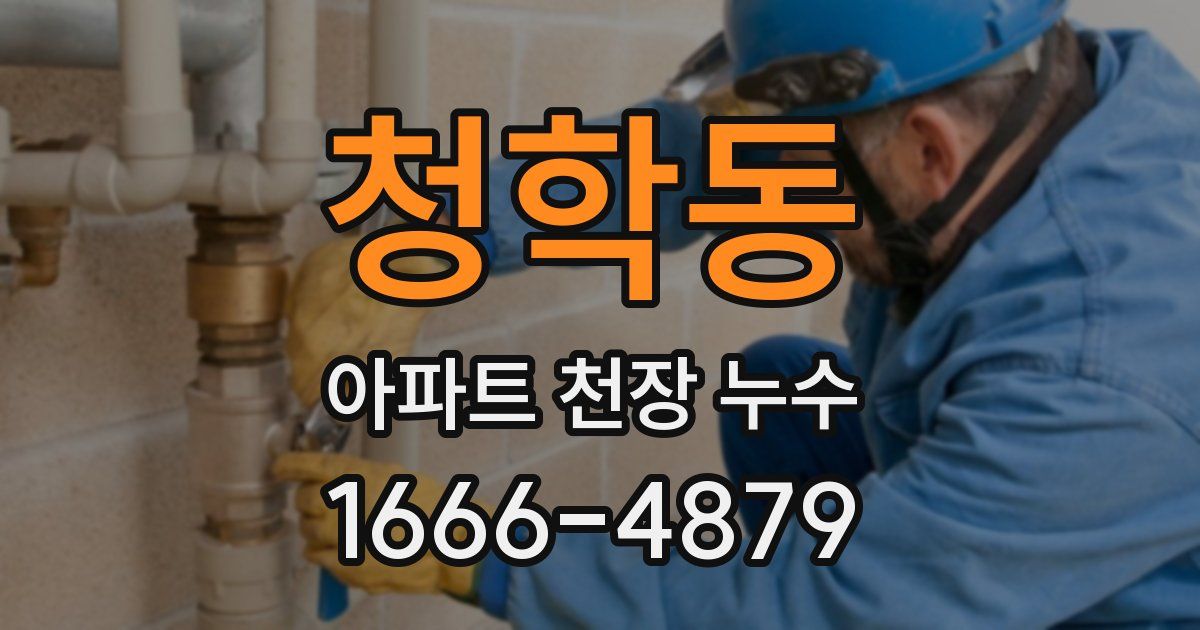 청학동 아파트 천장 누수
