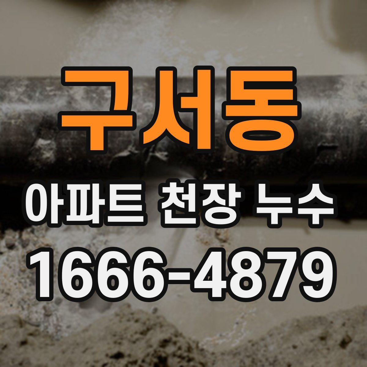 구서동 아파트 천장 누수