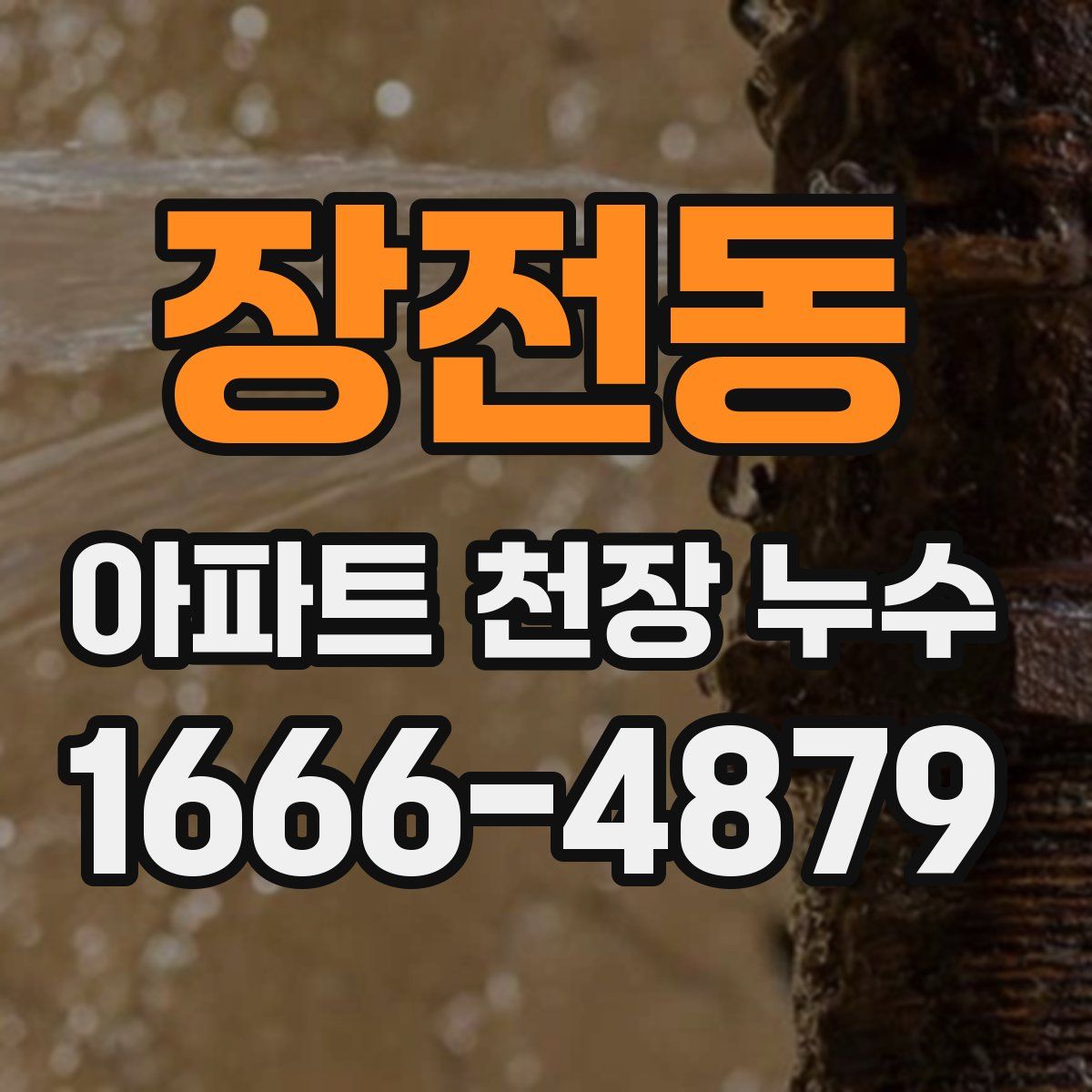 장전동 아파트 천장 누수