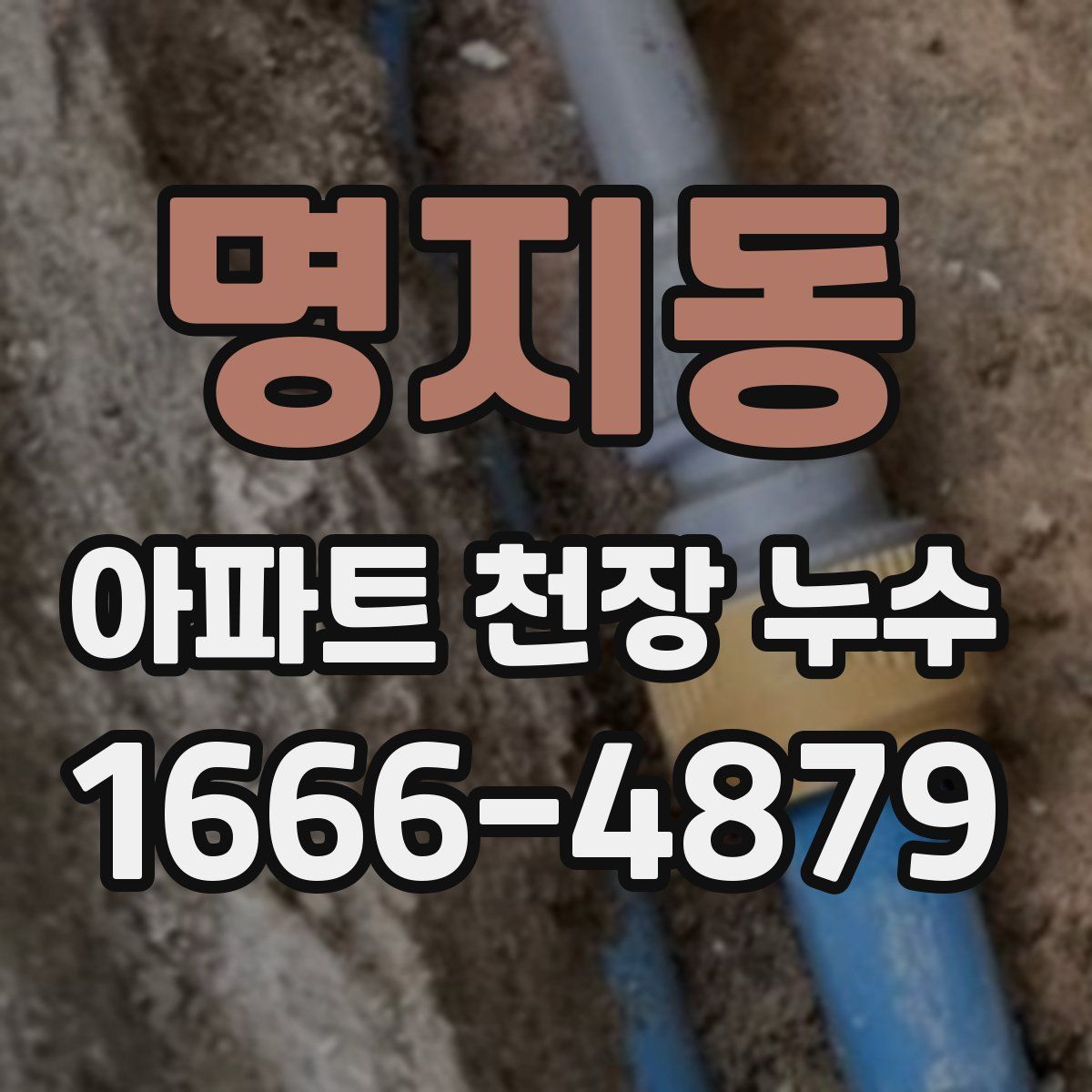 명지동 아파트 천장 누수