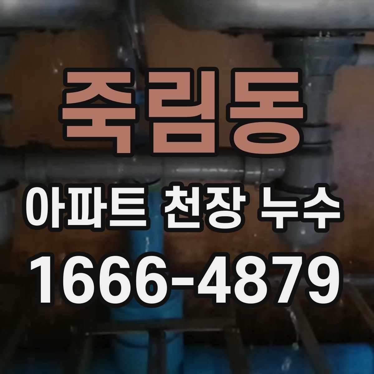 죽림동 아파트 천장 누수