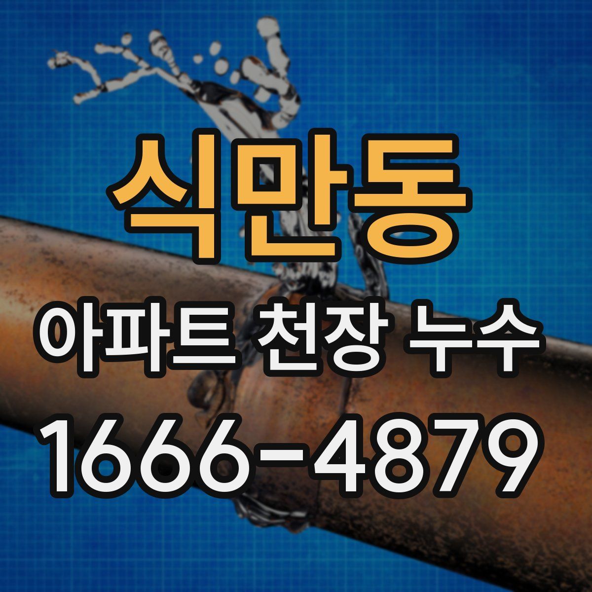 식만동 아파트 천장 누수