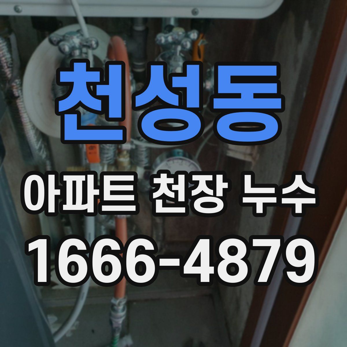 천성동 아파트 천장 누수