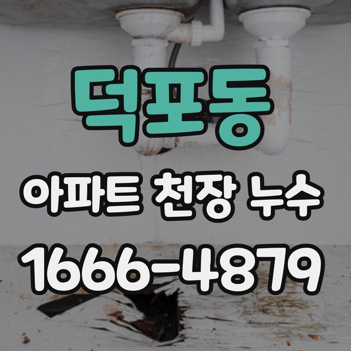 덕포동 아파트 천장 누수