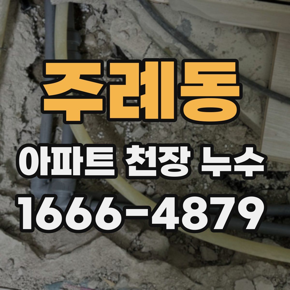 주례동 아파트 천장 누수