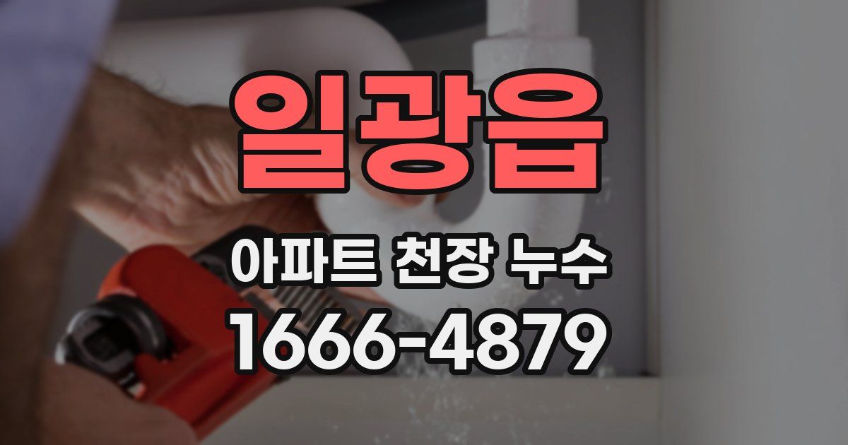 일광읍 아파트 천장 누수