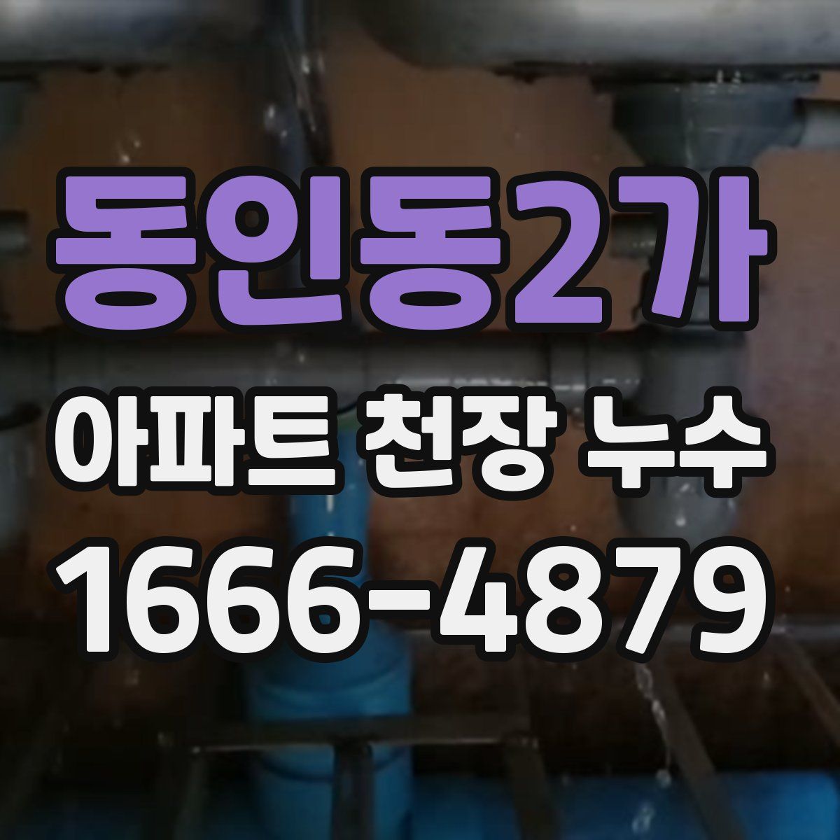 동인동2가 아파트 천장 누수