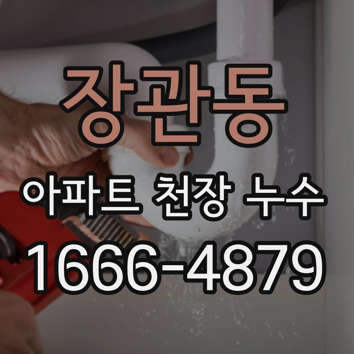장관동 아파트 천장 누수
