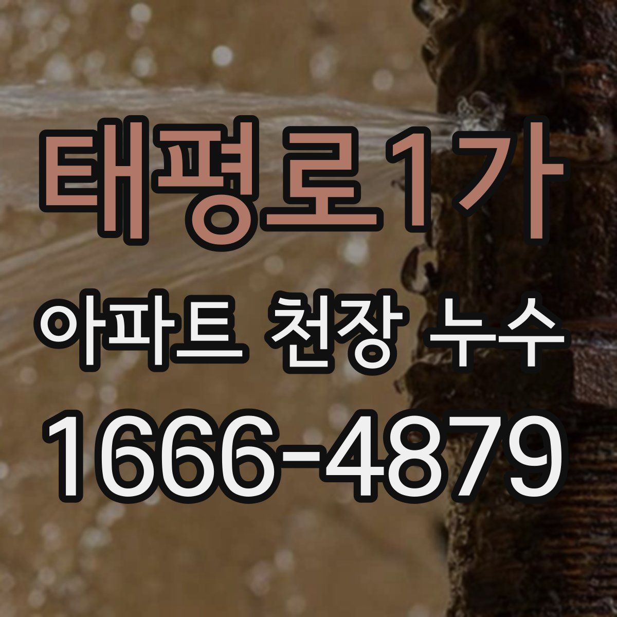 태평로1가 아파트 천장 누수