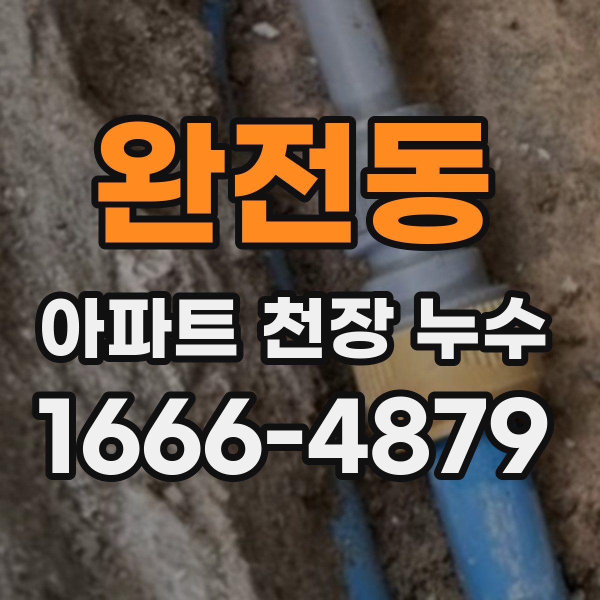 완전동 아파트 천장 누수