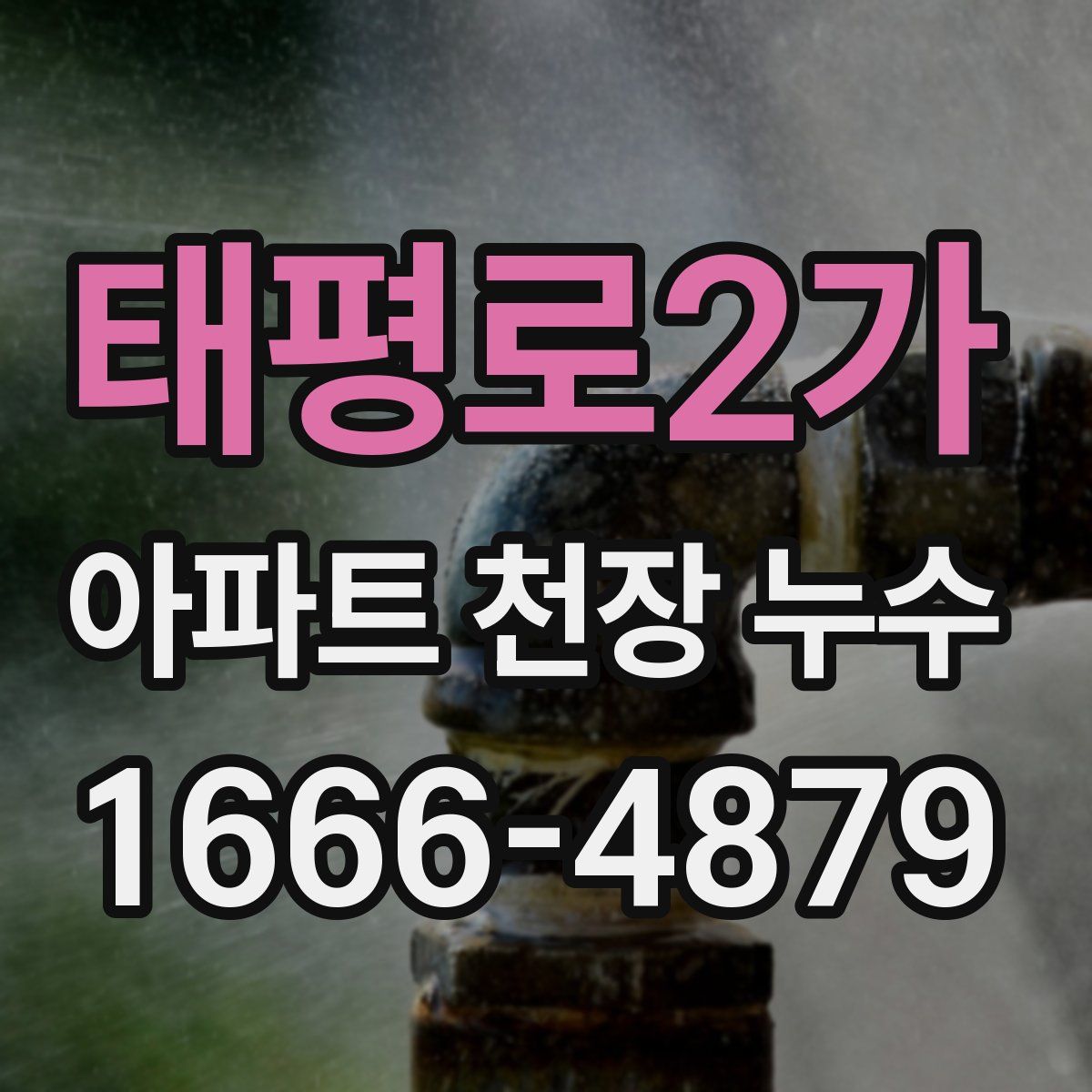태평로2가 아파트 천장 누수