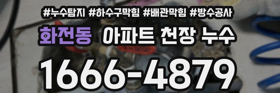 화전동 아파트 천장 누수
