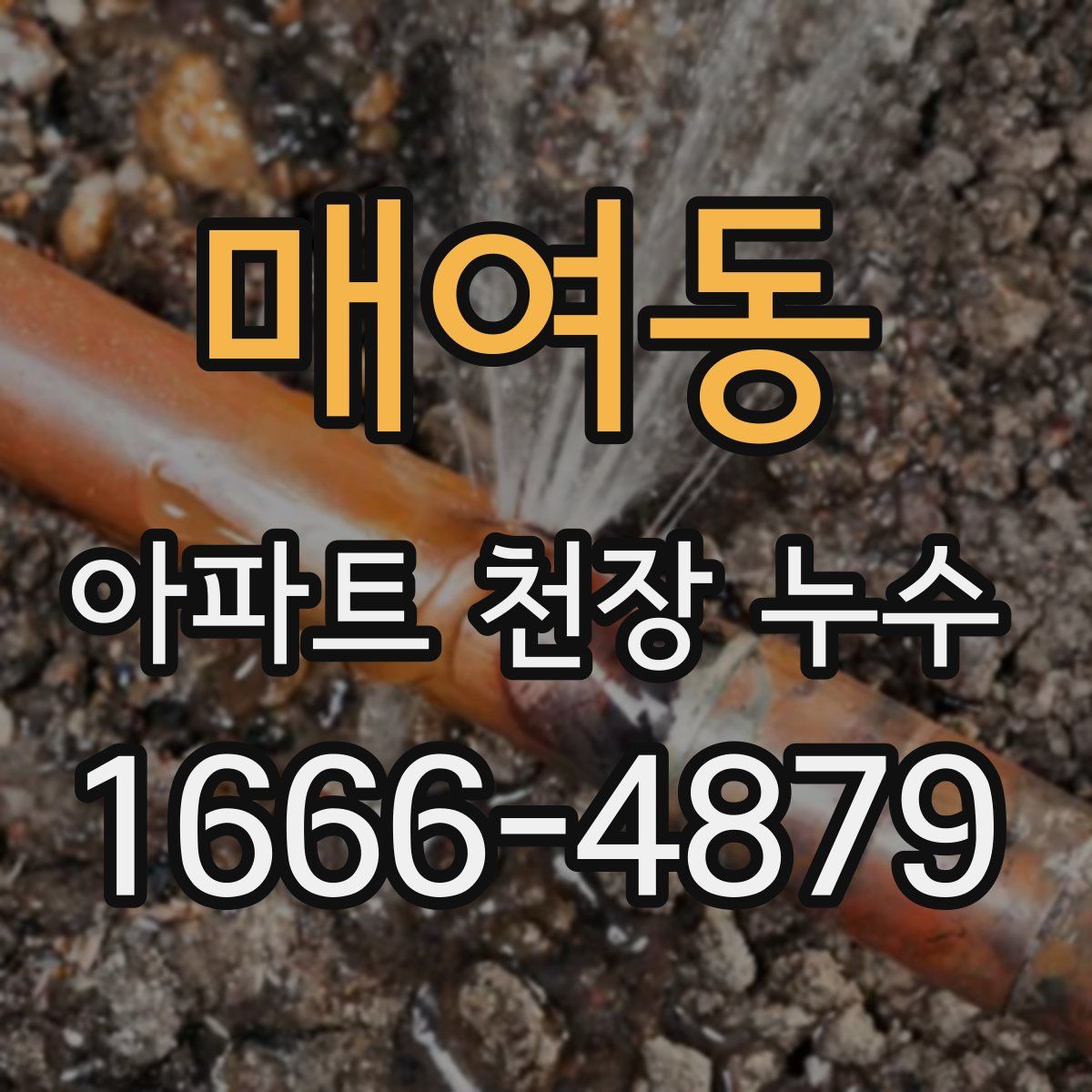 매여동 아파트 천장 누수