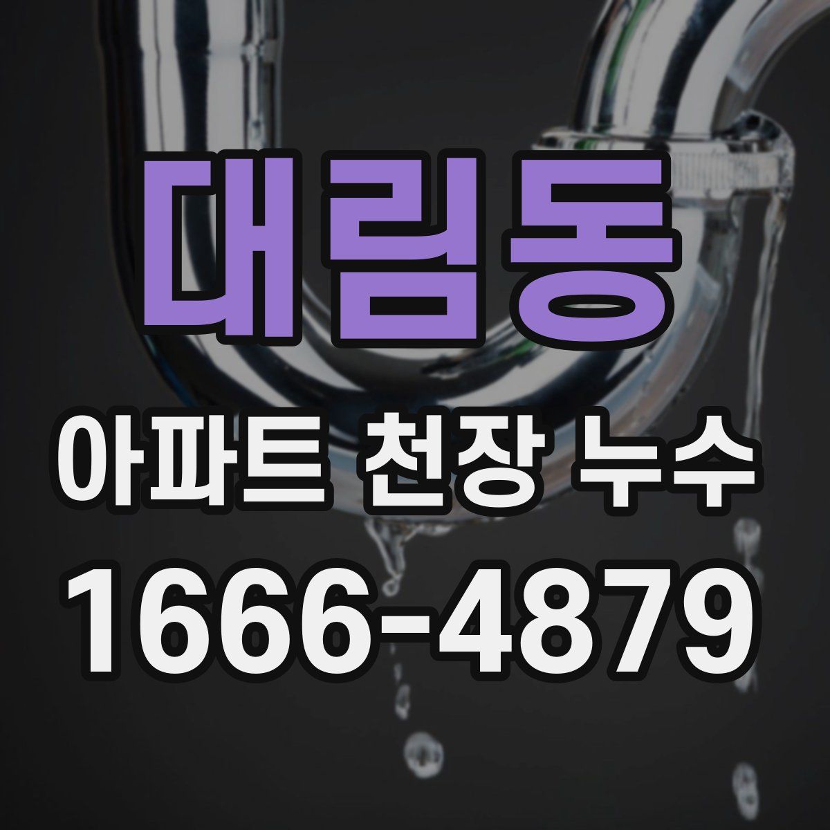 대림동 아파트 천장 누수