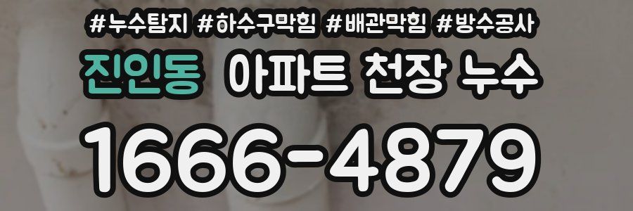 진인동 아파트 천장 누수