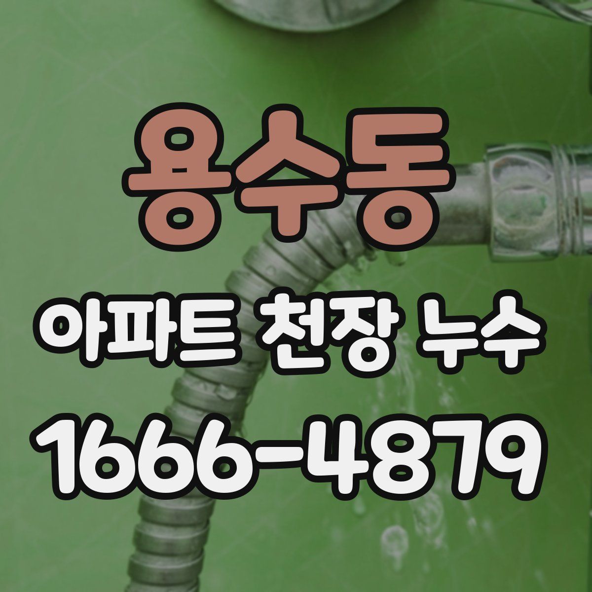 용수동 아파트 천장 누수