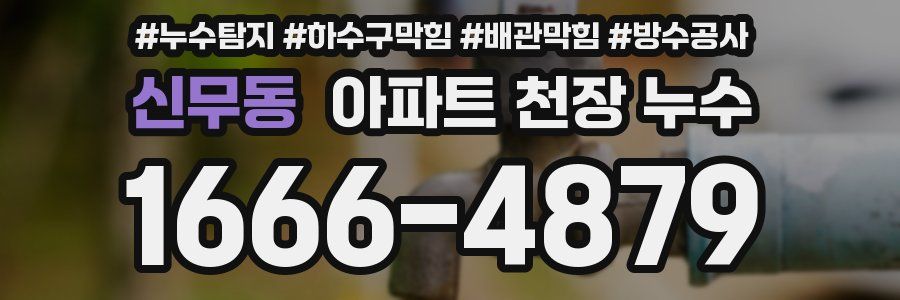신무동 아파트 천장 누수