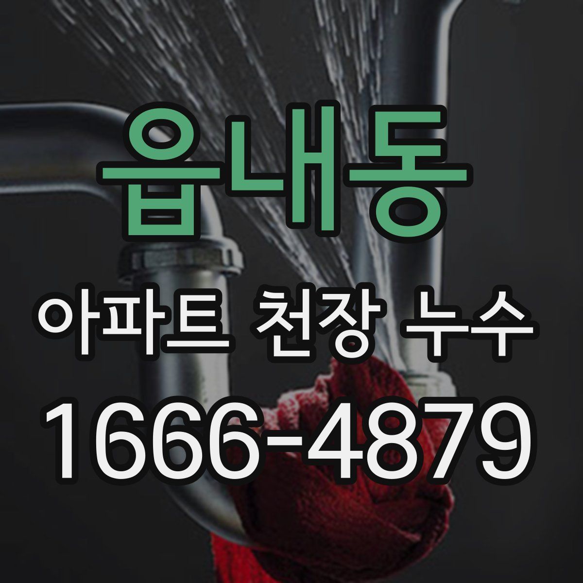 읍내동 아파트 천장 누수