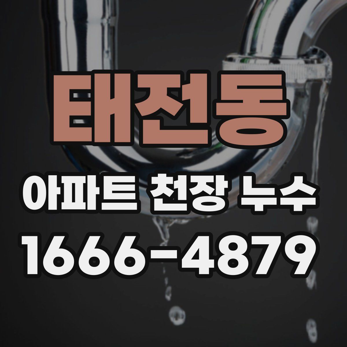 태전동 아파트 천장 누수