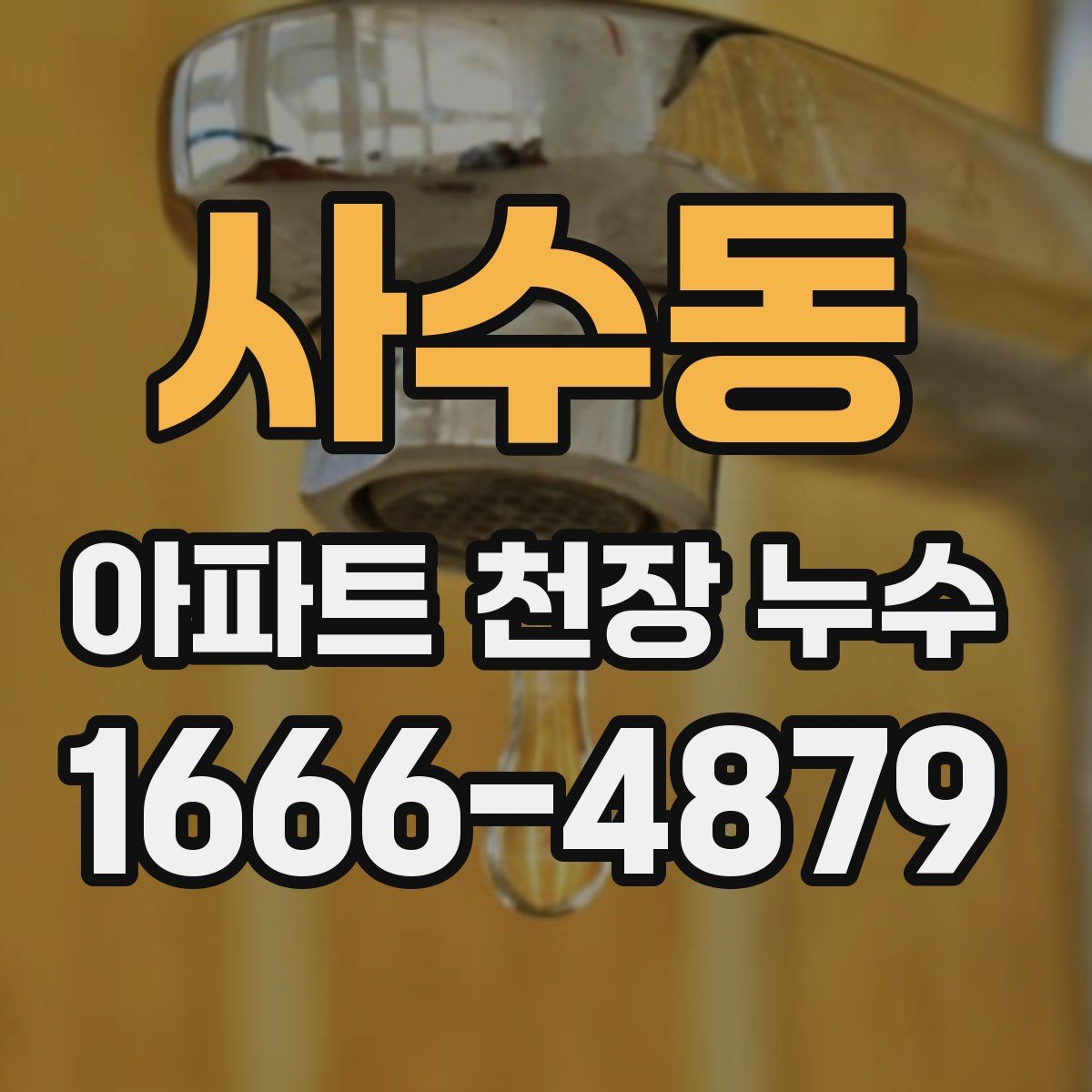 사수동 아파트 천장 누수