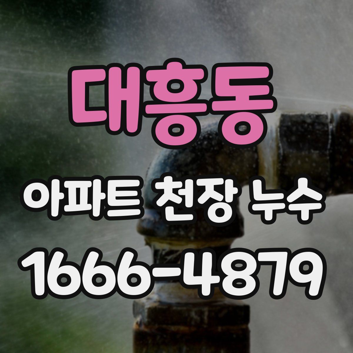 대흥동 아파트 천장 누수