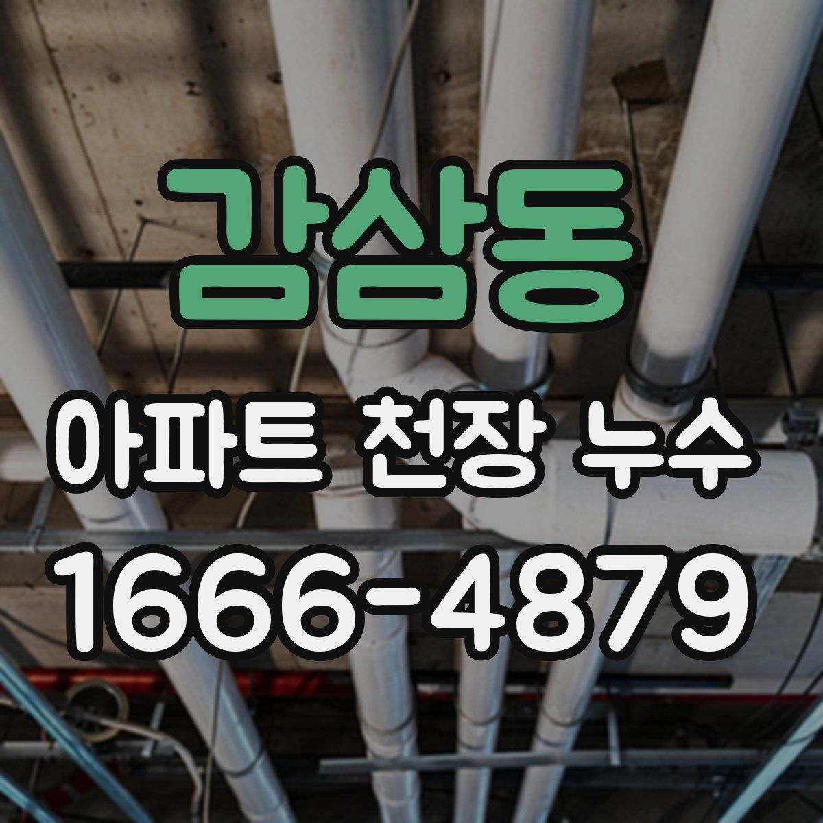 감삼동 아파트 천장 누수