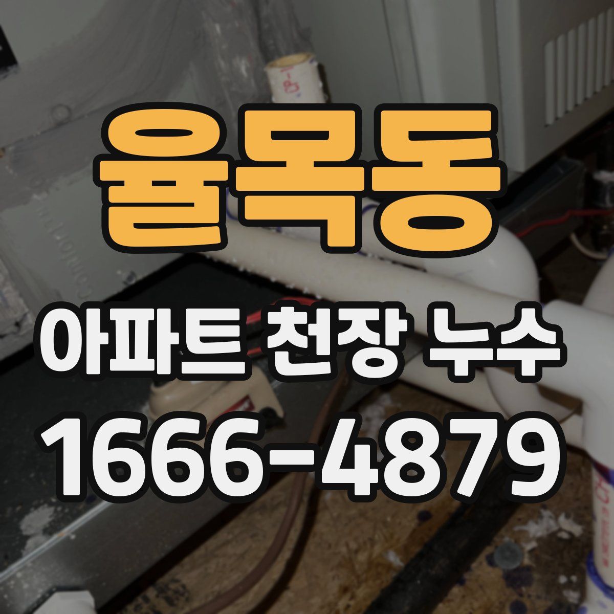율목동 아파트 천장 누수
