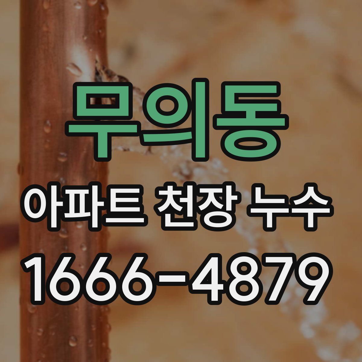 무의동 아파트 천장 누수