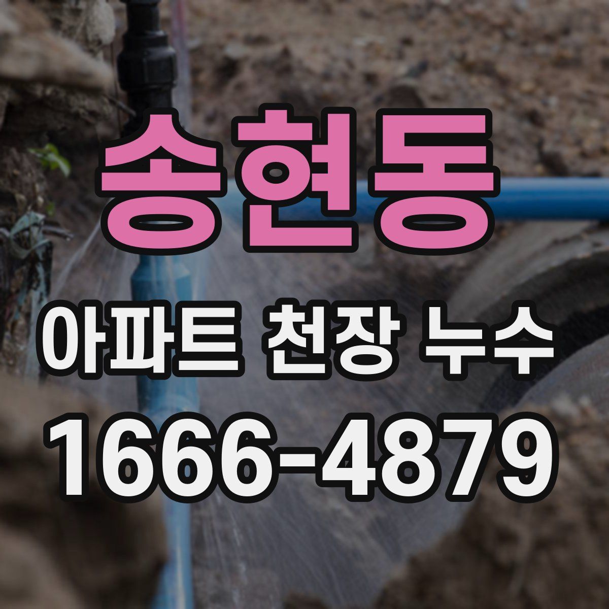 송현동 아파트 천장 누수