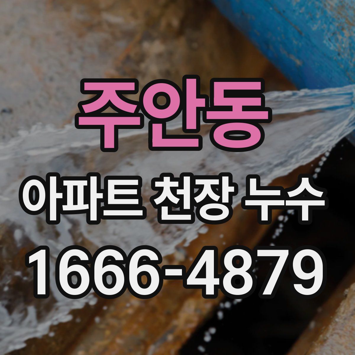 주안동 아파트 천장 누수