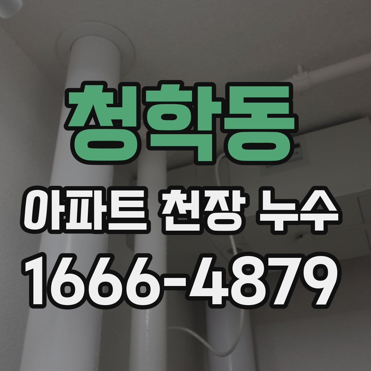 청학동 아파트 천장 누수