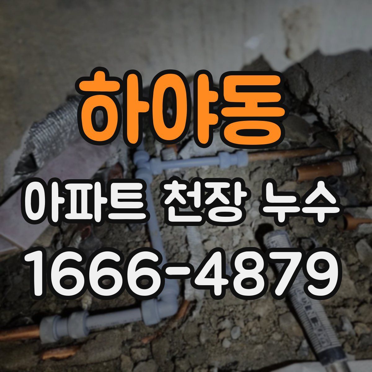 하야동 아파트 천장 누수