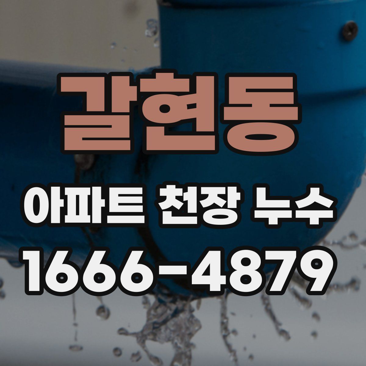 갈현동 아파트 천장 누수