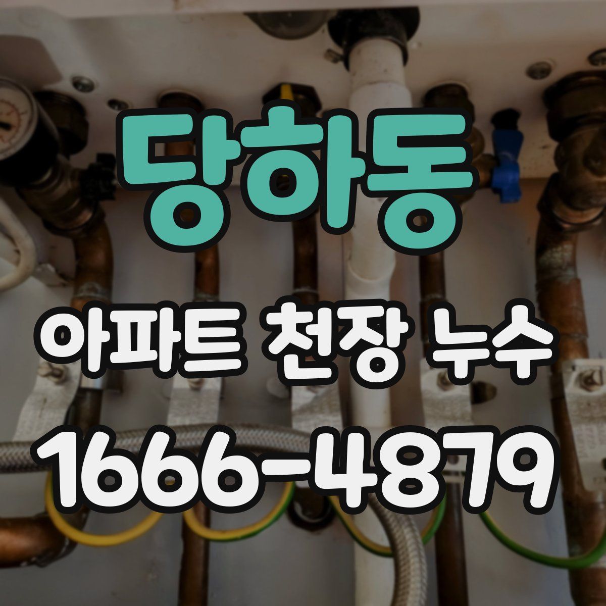 당하동 아파트 천장 누수