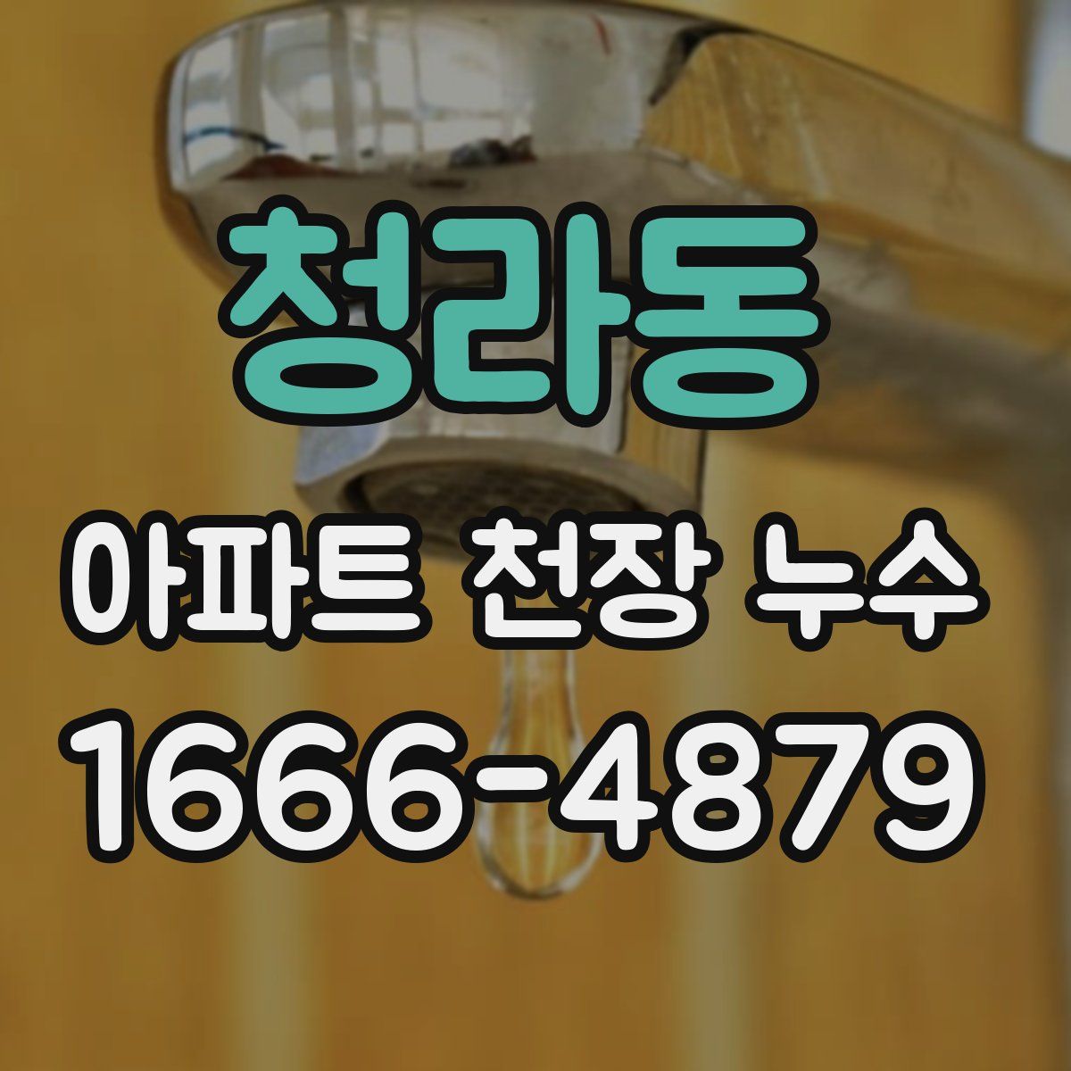 청라동 아파트 천장 누수