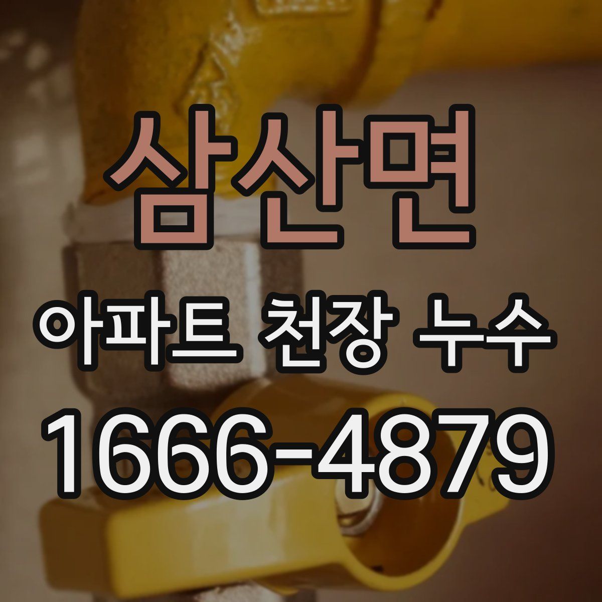삼산면 아파트 천장 누수